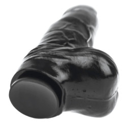 Domestic Partner Gode DP92B Panzer L 18 x 7.5 cm Noir